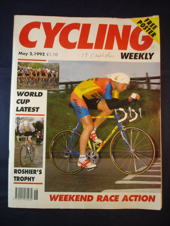Vintage - Cycling Weekly  - 2 May 1992 - Birthday gift for the Cyclist
