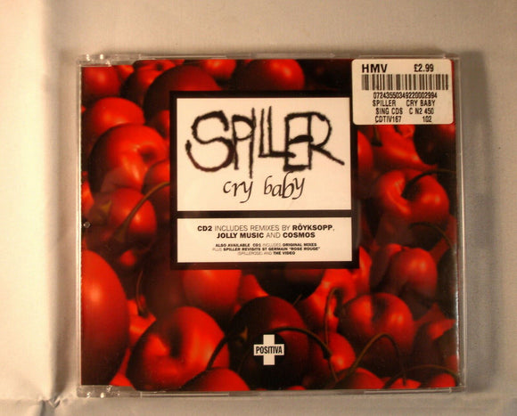 CD Single (B3) - Spiller - Cry Baby - CDTIV167