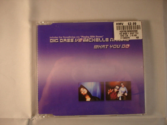 CD Single (B3) - Big Bass - What you do - 0110965 ERE