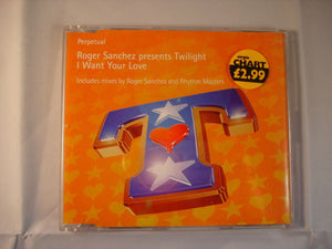 CD Single (B3) - Roger Sanchez - I want your love - PERPCDS001