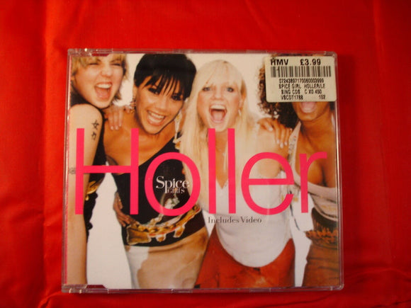 CD Single (B3)  - Spice Girls - Holler - VSCDT1788