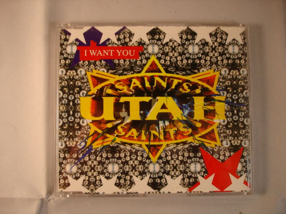 CD Single (B3) - Utah Saints - I want you - FCD 213