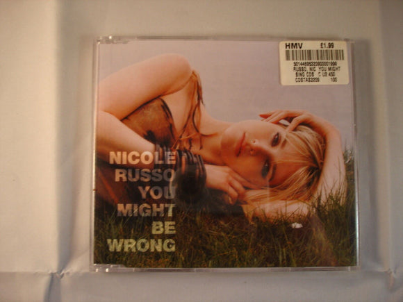 CD Single (B3) - Nicole Russo - You might be wrong - CDSTAS3209