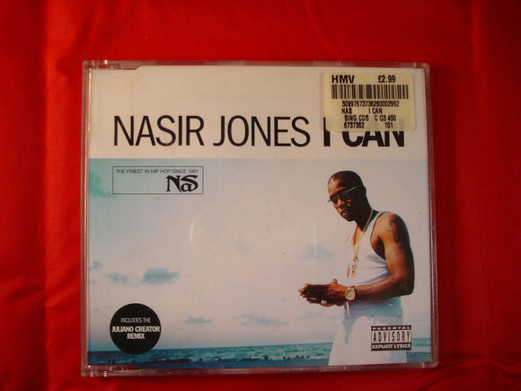 CD Single (B3) - Nasir Jones - I Can - 673738 2