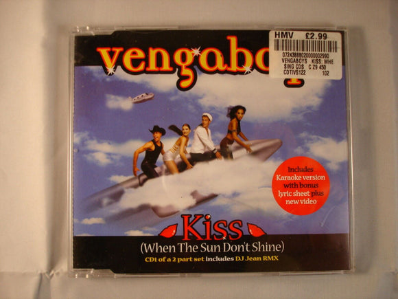 CD Single (B3) - Vengaboys - Kiss - CDTIVS122