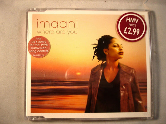 CD Single (B3) - Imaani - Where are you - 7243 8 85427 2