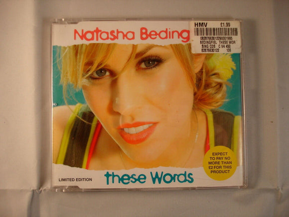 CD Single (B3) - Natasha Bedingfield - These words - 82876630122