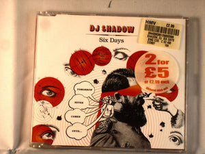 CD Single (B4) - DJ Shadow - Six days - CID807