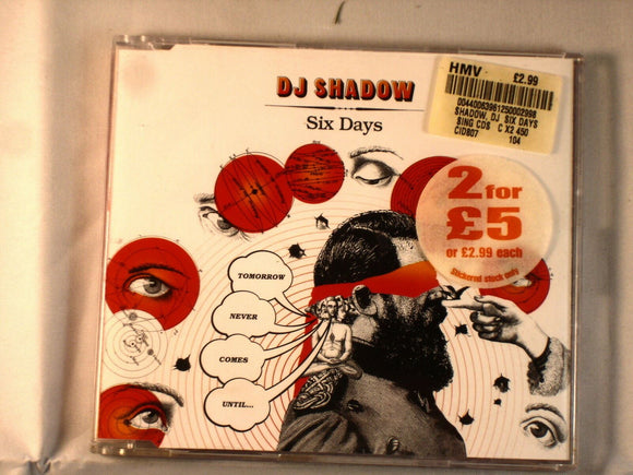CD Single (B4) - DJ Shadow - Six days - CID807