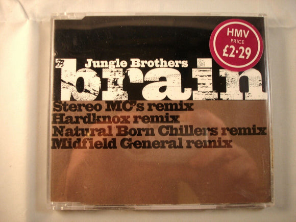 CD Single (B5) - Jungle Brothers - Brain - GEE5000388