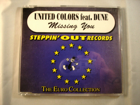 CD Single (B5) - United colors ft Dune - Missing you - Ian031CD