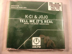 CD Single (B5) - K-Ci & Jojo - Tell me it's real - CDAMPM135