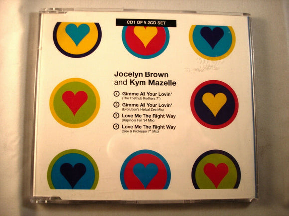 CD Single (B5) - Jocelyn Brown Kym Mazelle - Gimme all your lovin - 74321231312