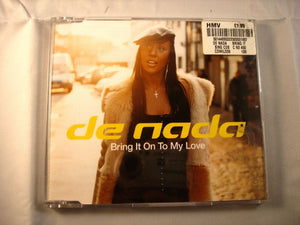 CD Single (B5) - De Nada - Bring it on to my love - CDWILD39