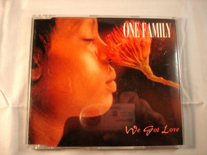 CD Single (B6) - One family - We got love - 4509 99842 2