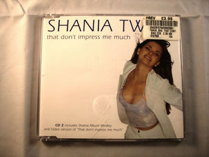 CD Single (B6) - Shania Twain - That don't impress me much - 8707592