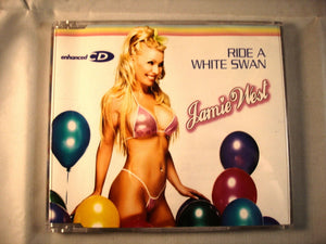 CD Single (B6) - Jamie West - Ride a white swan - JWEST 100CD
