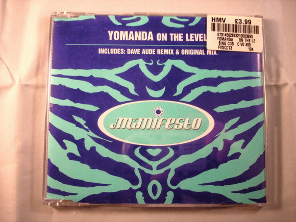 CD Single (B6) - Yomanda ‎– On The Level - FESCD73