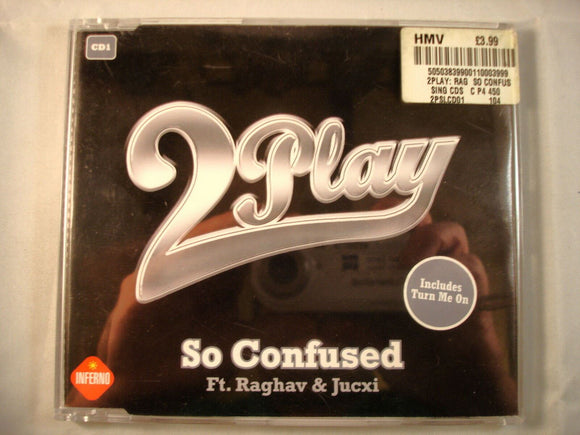 CD Single (B6) -  2Play  Ft. Raghav & Jucxi ‎– So Confused   - 2PSLCD01