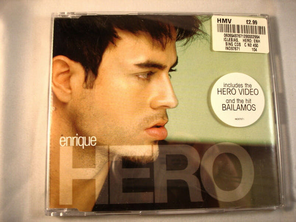 CD Single (B6) - Enrique Iglesias - Hero - IND97671