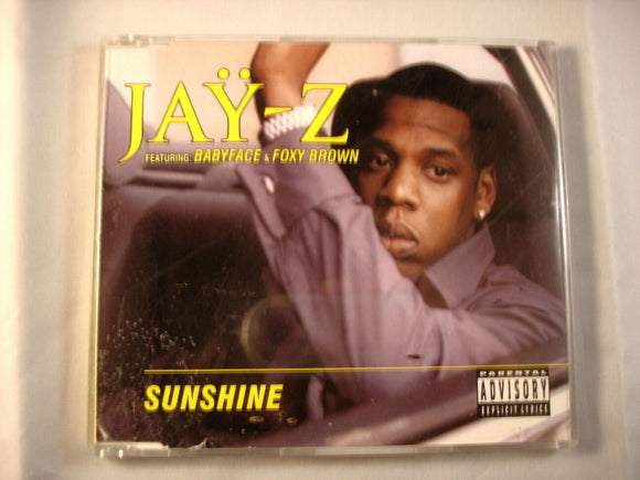 CD Single (B6) - Jaÿ-Z Ft. Babyface & Foxy Brown ‎– Sunshine - 74321 52870 2