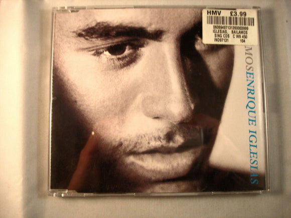 CD Single (B6) - Enrique Iglesias ‎– Bailamos  - IND97131