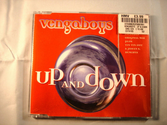 CD Single (B6) - Vengaboys ‎– Up And Down - CDTIV105