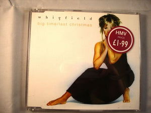 CD Single (B7) -  Whigfield ‎– Big Time / Last Christmas   - SYSCD 24