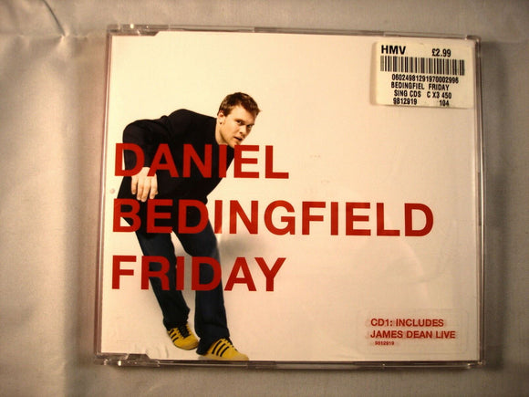 CD Single (B7) -  Daniel Bedingfield ‎– Friday -   9812919