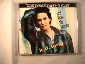 CD Single (B7) -  k.d. lang ‎– Just Keep Me Moving   - 9362 41328 2