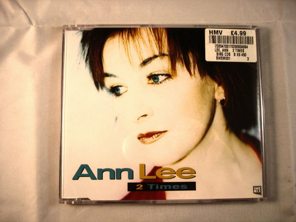 CD Single (B7) - Ann Lee ‎– 2 Times - SWEM001