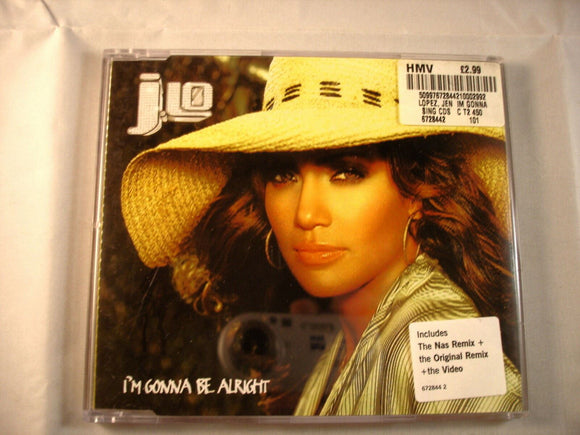 CD Single (B7) - Jennifer Lopez ‎– I'm Gonna Be Alright - 672844 2