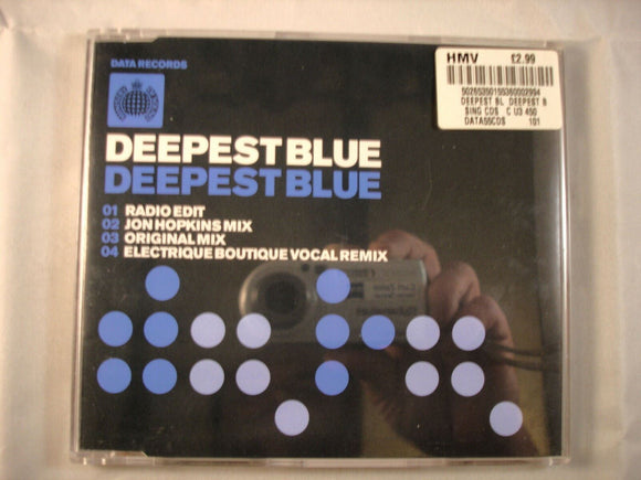 CD Single (B7) -  Deepest Blue ‎– Deepest Blue  - DATA55CDS