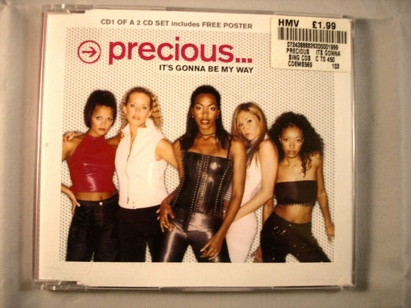 CD Single (B7) -  Precious ‎– It's Gonna Be My Way   - CDEMS569