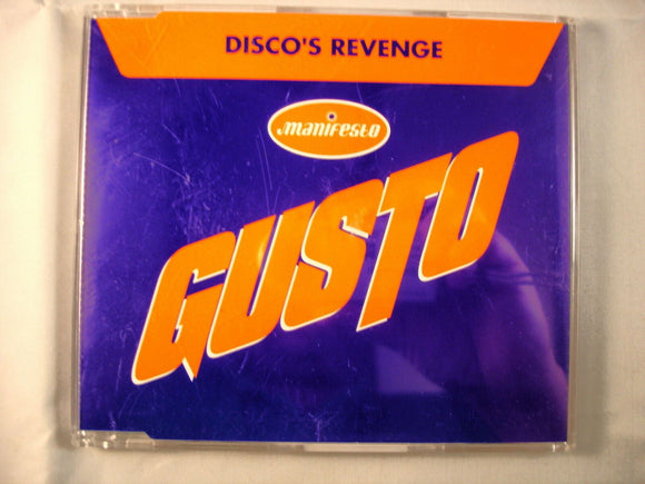 CD Single (B7) -  Gusto ‎– Disco's Revenge - FESCD6