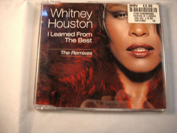CD Single (B8) -  Whitney Houston ‎– I Learned From The Best   - 74321724002