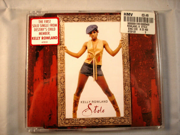 CD Single (B8) -  Kelly Rowland ‎– Stole   - 6732122