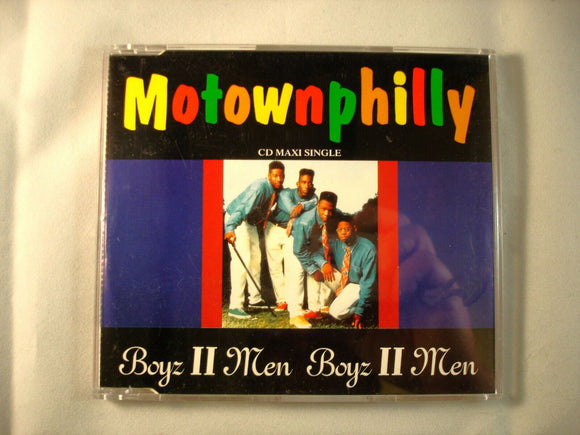 CD Single (B9) -  Boyz II Men ‎– Motownphilly   - TMGCD 1402