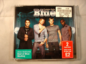 CD Single (B9) - Blue - Curtain Falls - SINCD67