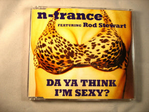 CD Single (B9) - N-Trance Ft Rod Stewart ‎– Da Ya Think I'm Sexy  - CD GLOBE 150
