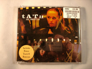 CD Single (B9) -  t.A.T.u. ‎– All About Us   - 9885763
