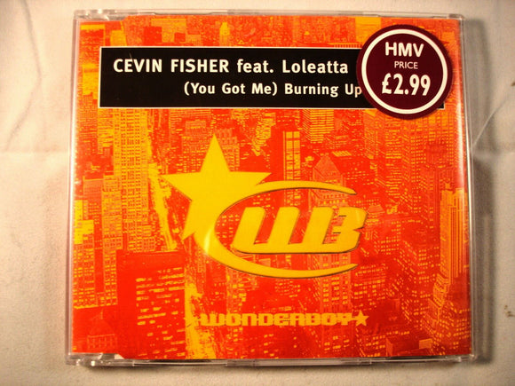 CD Single (B9) - Cevin Fisher - Burning up - WBOYD 013