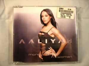 CD Single (B10) - AAliyah - More than a woman - VUSCD230