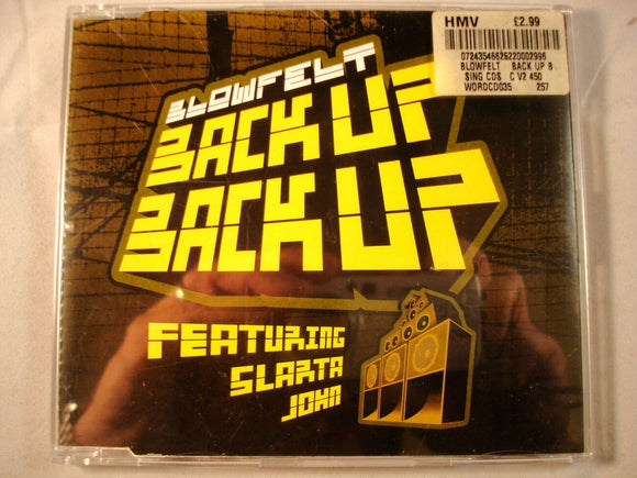 CD Single (B10) - Blowfelt - Back up,  Back up - WORDCD035