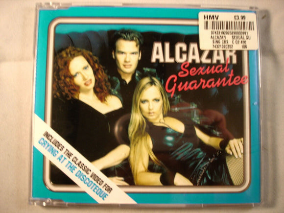 CD Single (B10) - Alcazar - Sexual Guarantee - 7432192052