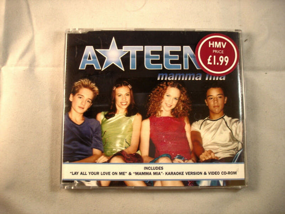 CD Single (B10) - A*Teens - Mamma Mia - 561343 2