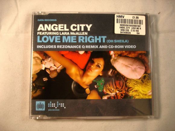 CD Single (B10) - Angel City - Love me right - DATA59CDS