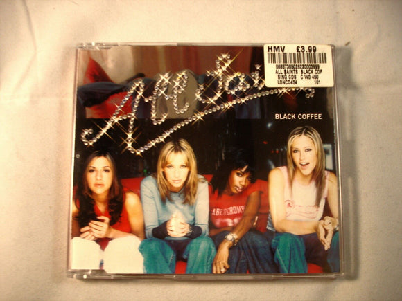CD Single (B10) - All Saints - Black Coffee - LONCD454