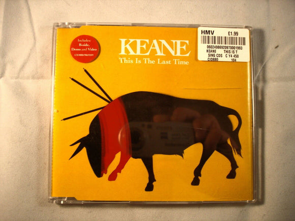 CD Single (B10) - Keane - This is the last time - CID880