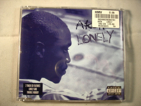 CD Single (B10) - Akon - Lonely - MCSXD40415